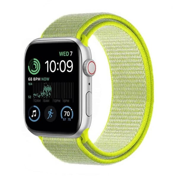Nylon Urrem til Apple Watch SE 2022 (40mm) - Flash Light