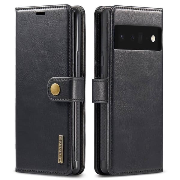 Wallet DG-Ming 2i1 til Google Pixel 6 Pro - Sort