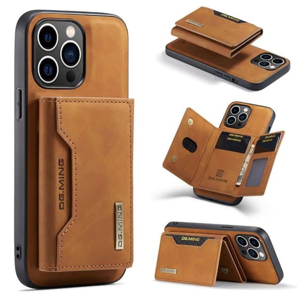 DG-Ming M2 kuori Apple iPhone 15 Pro Max - Ruskea
