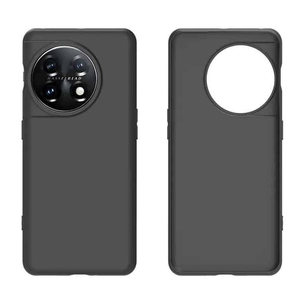 Silikondeksel til OnePlus 11 - Sort