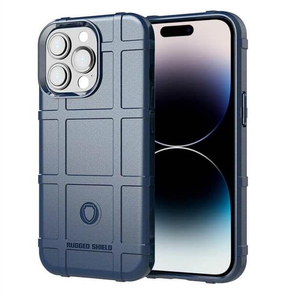Rugged Shield skal till Apple iPhone 14 Pro Max - Blå
