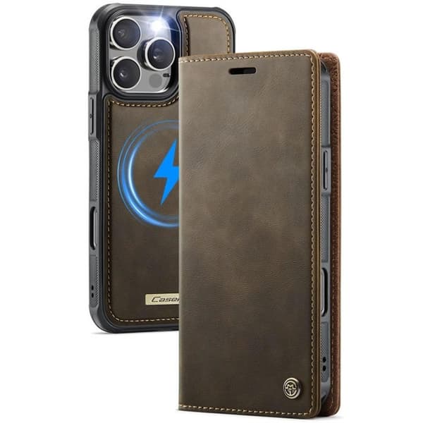 CaseMe mobildeksel C49 2i1 til Apple iPhone 16 Pro Max – Coffee