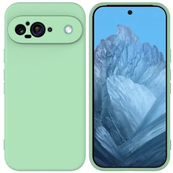 Liquid silikone cover til Google Pixel 9 - Mynte
