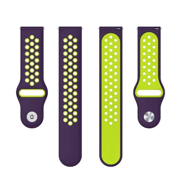 EBN Sport urrem til OnePlus Watch 2 - Lilla/grÃ¸n
