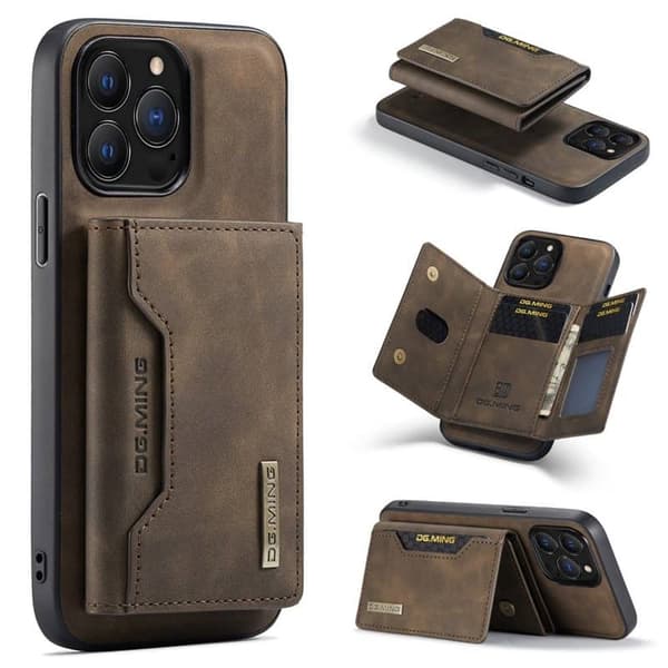 DG-Ming M2 deksel til Apple iPhone 13 Pro Max - Coffee