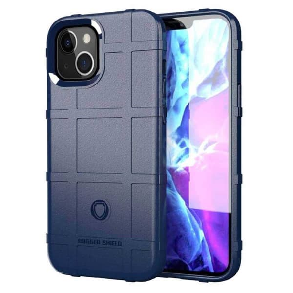 Rugged Shield kuori Apple iPhone 13 mini - Sininen