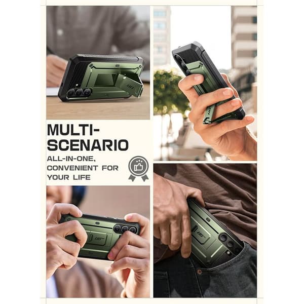 SUPCASE UB Pro 2-set til Samsung Galaxy S25 - Guldan