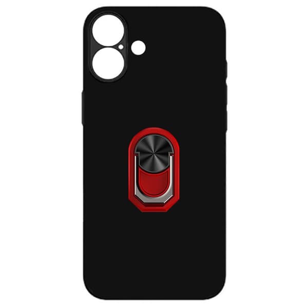 TPU ringcover til Apple iPhone 16 Plus - RÃ¸d