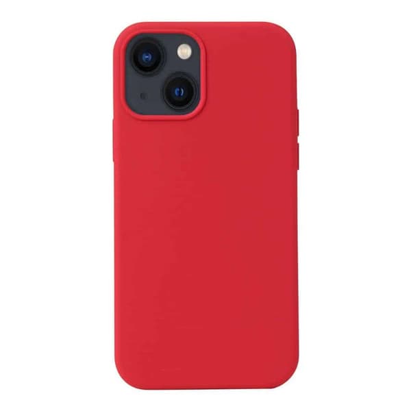 Liquid silikon deksel til Apple iPhone 15 Plus - China Red