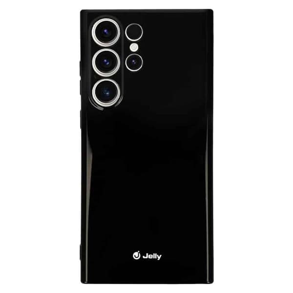 Jelly Case til Samsung Galaxy S23 Ultra - Sort