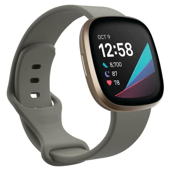 Sport urrem til Fitbit Sense - GrÃ¥