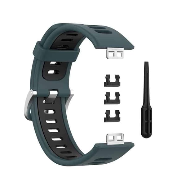 Twin Sport urrem til Huawei Fit - Grøn/sort