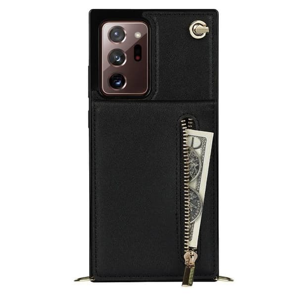 Zipper halskÃ¦de etui til Samsung Galaxy Note 20 Ultra - Sort