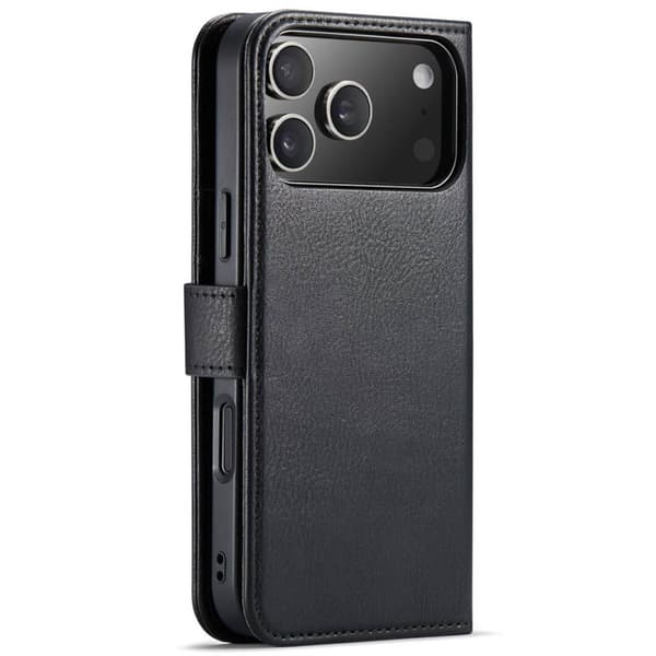 Wallet DG-Ming 2i1 til Apple iPhone 18 Pro - Sort