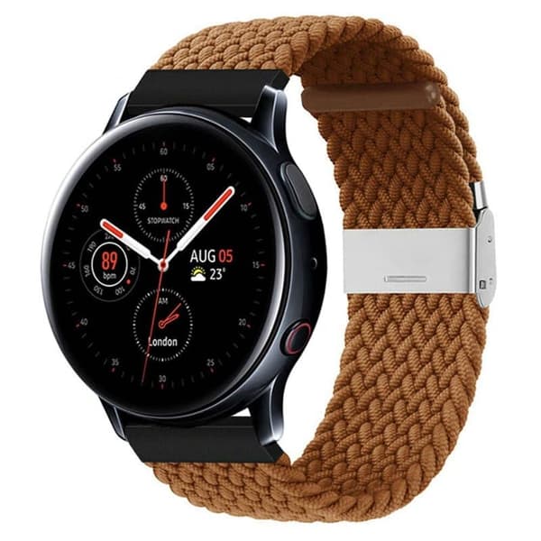 Flettet Elastisk urrem til Samsung Galaxy Watch Active 2 (44mm)