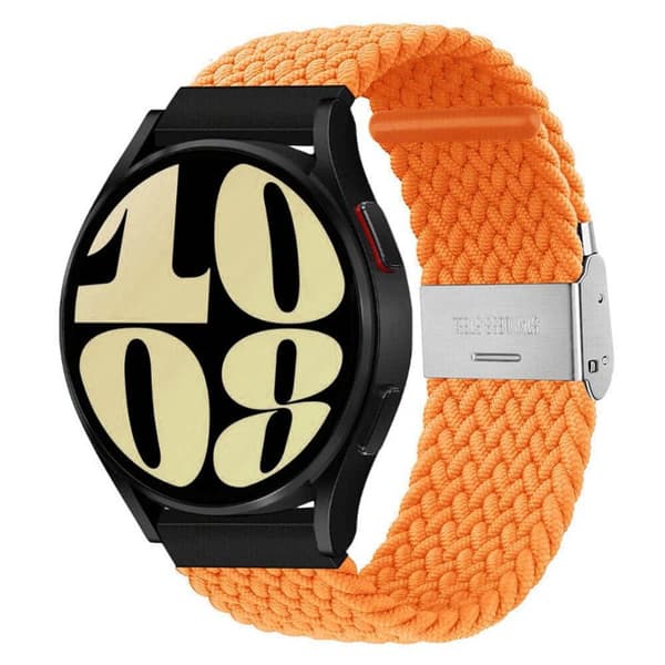 Flettet Elastisk urrem til Samsung Galaxy Watch 6 (44mm) - Orang