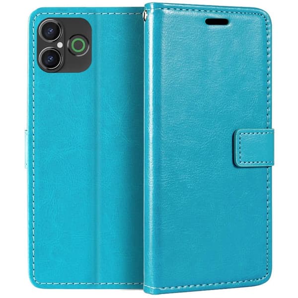 Wallet cover 3-kort til Doro Aurora A30 - Lyseblå