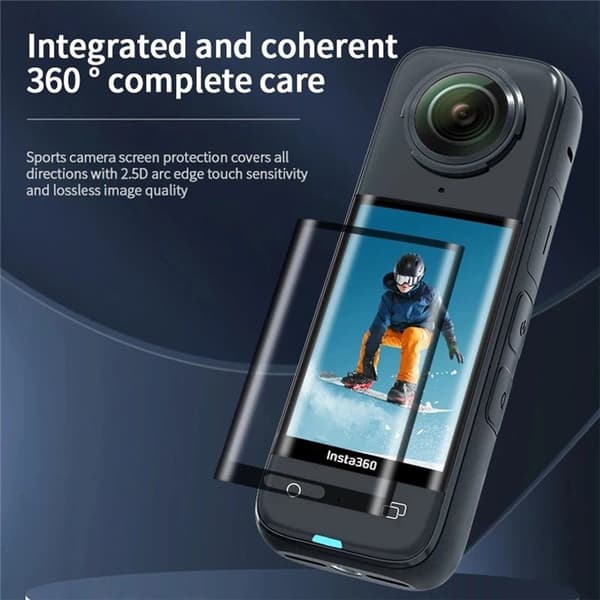 5D lasinen näytönsuoja Insta360 X4