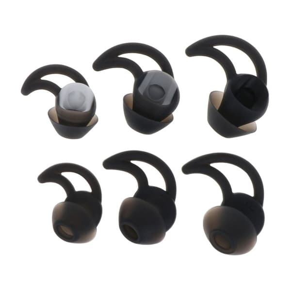 Ãrepuder 6-pak til Bose QuietControl 20 - Sort