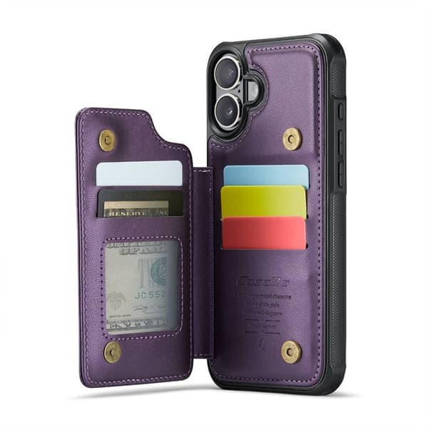 CaseMe mobildeksel C22 til Apple iPhone 16 - Lilla