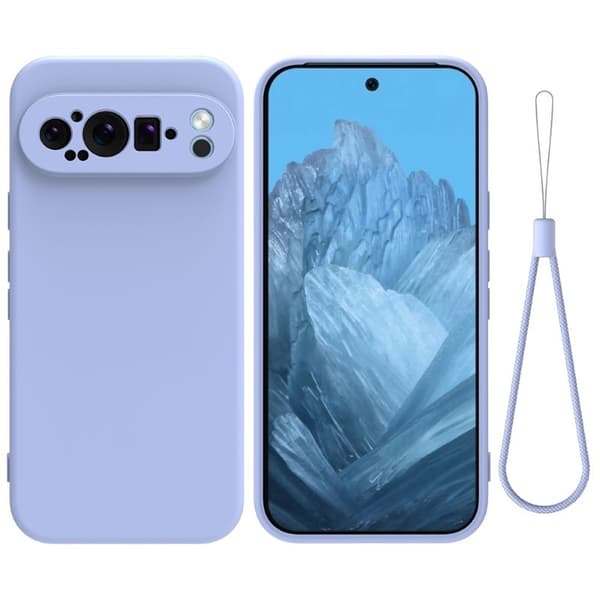 Liquid silikone cover til Google Pixel 9 Pro - Lavender