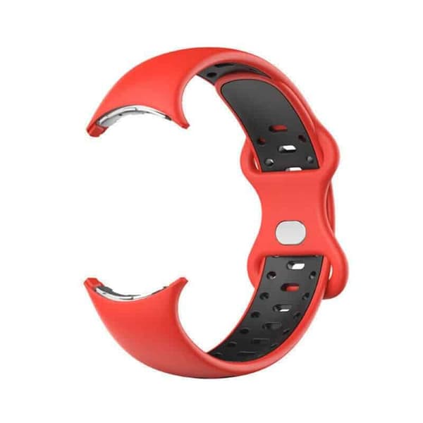 Twin Sport urrem til Google Pixel Watch (41mm) - RÃ¸d/sort