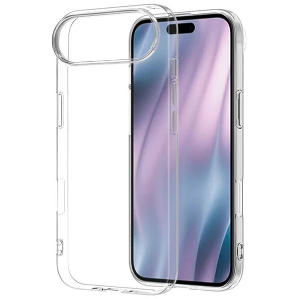 Silikonikotelo läpinäkyvä Apple iPhone Air