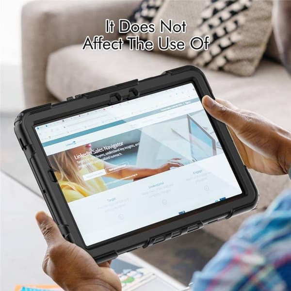 Hybriddeksel med skulderstropp til Samsung Galaxy Tab S9 Plus