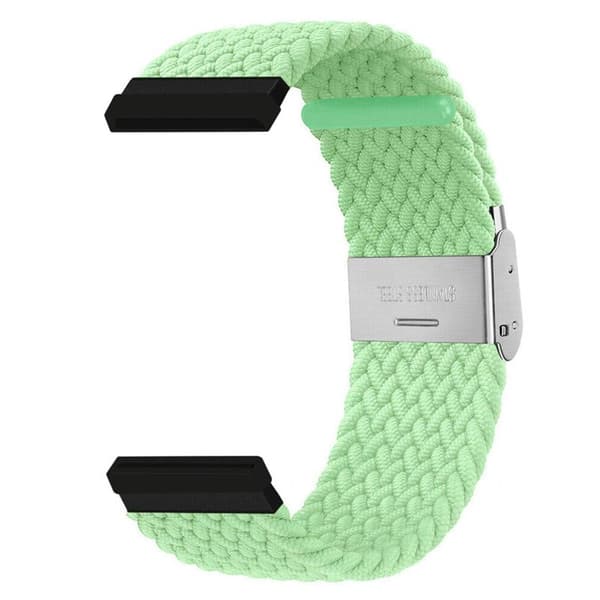 Flettet elastisk urrem til Fitbit Versa 4 - Pistachio