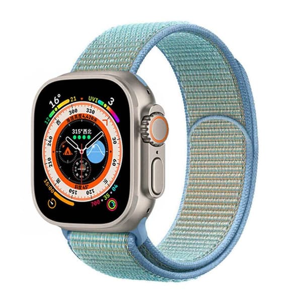 Nylon Urrem til Apple Watch Ultra (49mm) - Corn flower