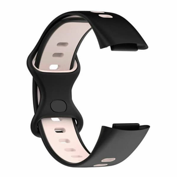 Twin Sport urrem til Fitbit Charge 6 - Sort/pink