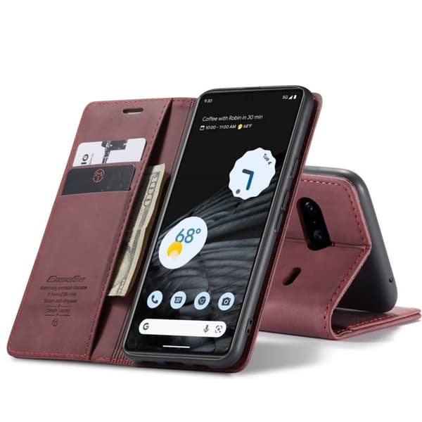 CaseMe mobildeksel 013 til Google Pixel 8 - Burgunder
