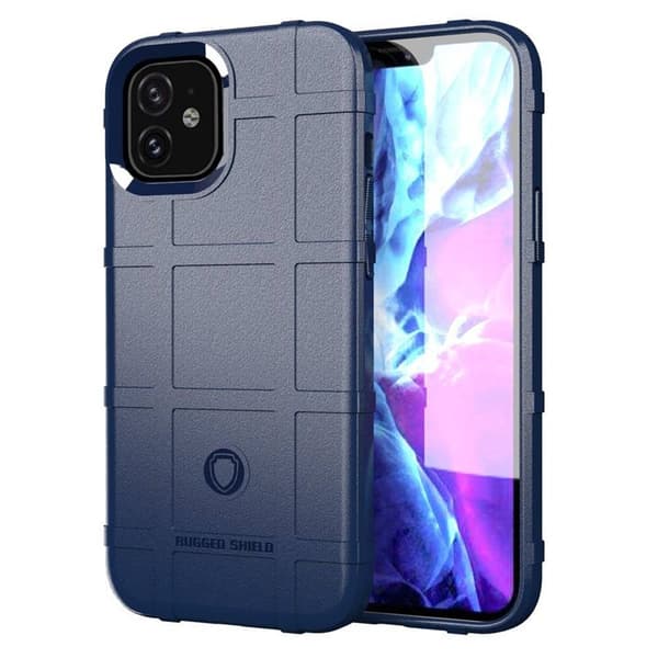 Rugged Shield cover til Apple iPhone 12 mini - Blå