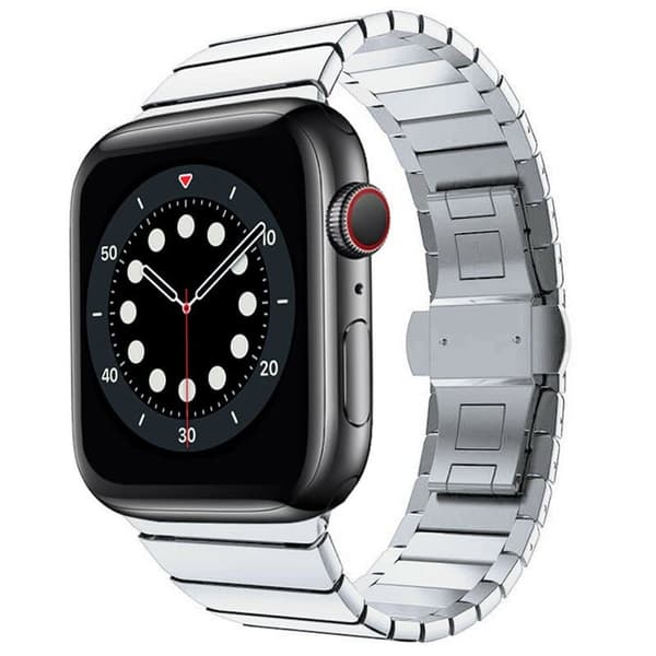 Urrem Rsf Butterfly til Apple Watch 6 (44mm) - Sølv