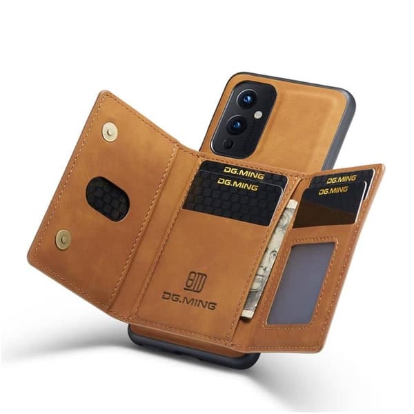 DG-Ming M2 cover til OnePlus 9 - Brun
