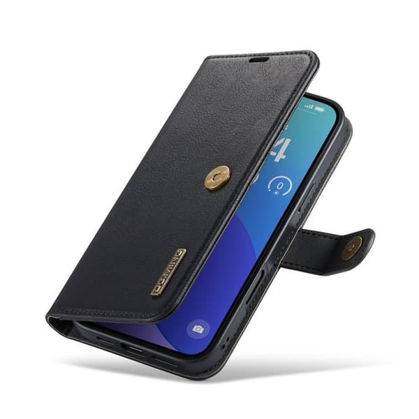 Wallet DG-Ming 2i1 til Apple iPhone 16 Pro - Sort