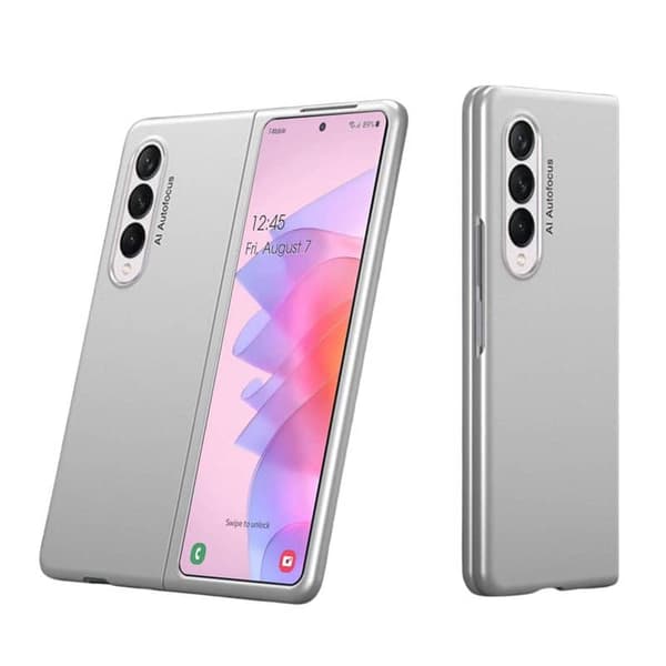 Hardt deksel til Samsung Galaxy Z Fold 4 - Sølv