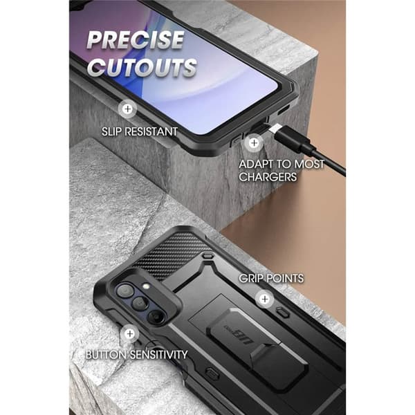 SUPCASE UB Pro cover til Samsung Galaxy A16 5G - Sort
