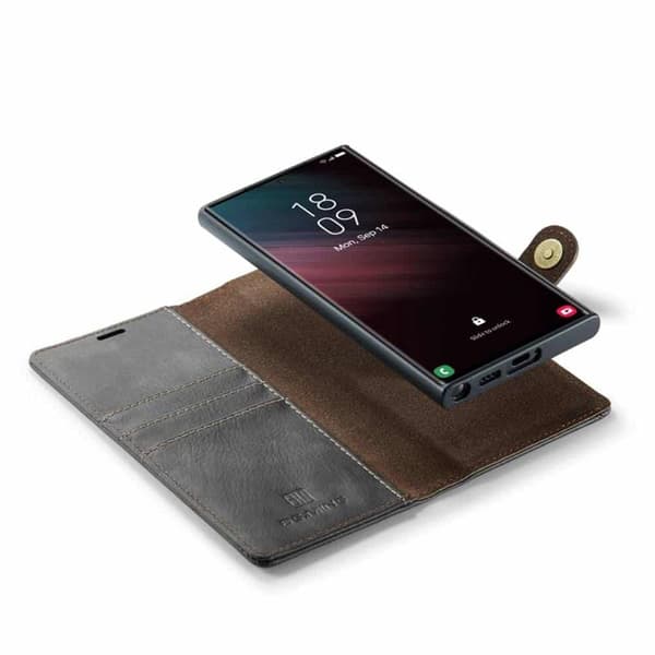 Wallet DG-Ming 2i1 til Samsung Galaxy S24 Ultra - GrÃ¥