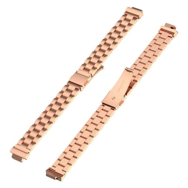 Urrem rustfrit stÃ¥l til Fitbit Inspire 3 - Rose