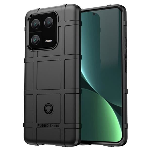 Rugged Shield cover til Xiaomi 13 - Sort