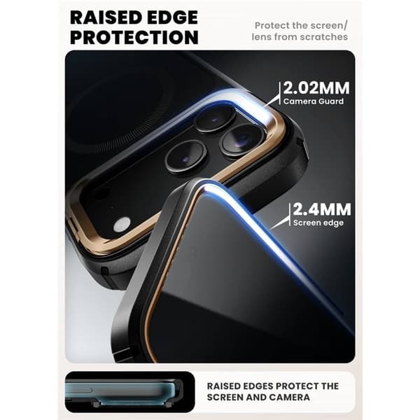 i-Blason Ares Flip deksel til Apple iPhone 17 Pro Max - Desert