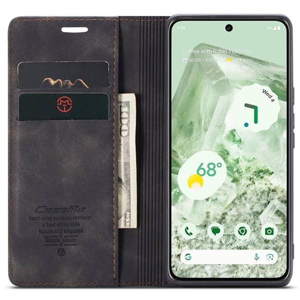 CaseMe mobilcover 013 til Google Pixel 8a - Sort