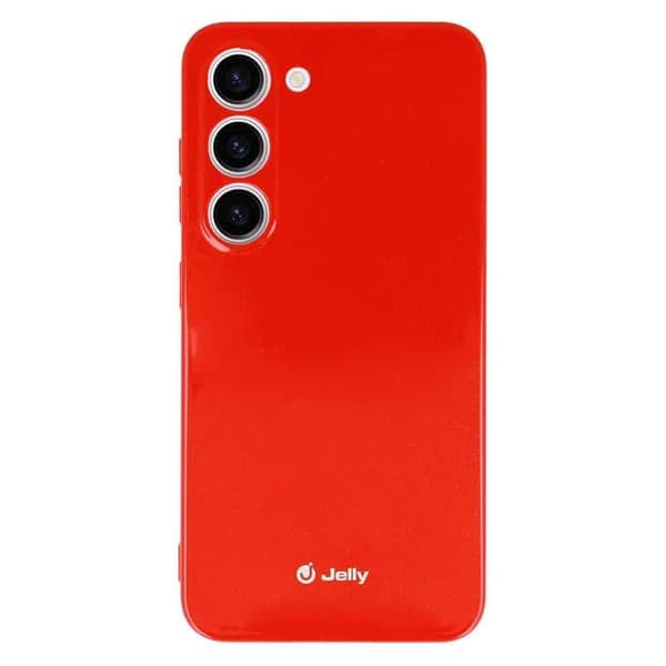 Jelly Case til Samsung Galaxy S23 - Rød
