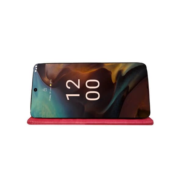 Wallet cover 3-kort til Nokia XR21 - Lyserød