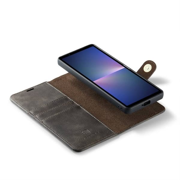Wallet DG-Ming 2i1 til Sony Xperia 10 VI - GrÃ¥