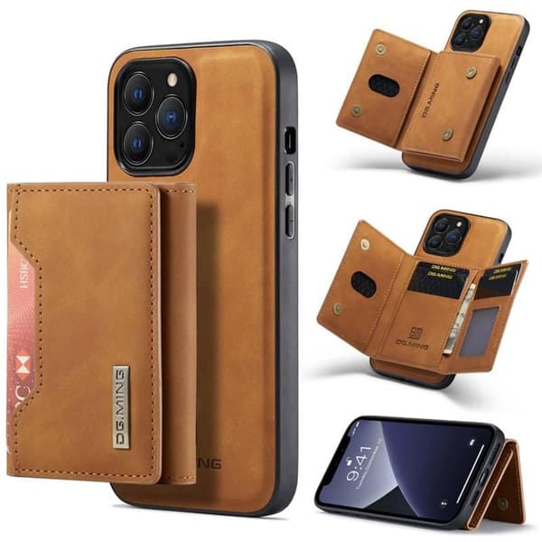 DG-Ming M2 cover til Apple iPhone 13 Pro - Brun