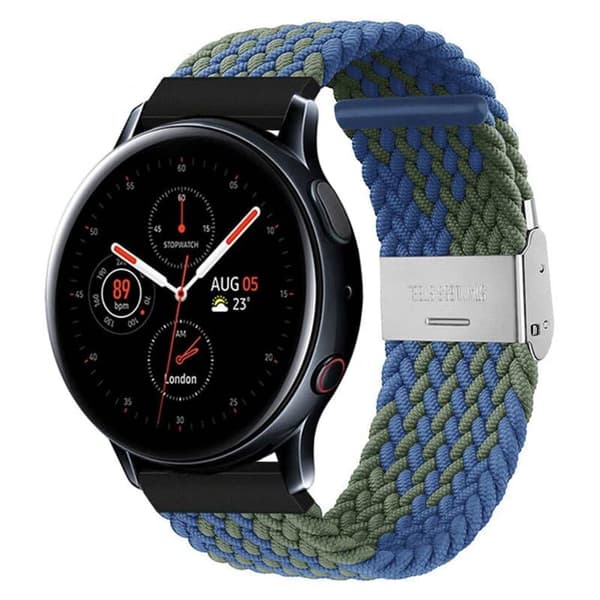 Flettet Elastisk urrem til Samsung Galaxy Watch Active 2 (44mm)