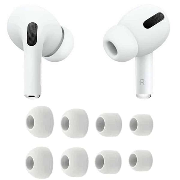 Ãreputer 8-pak til AirPods Pro - Hvit