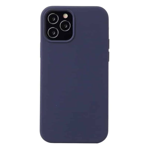Liquid silikonisuoja Apple iPhone 12 Pro Max - Midnight Blue